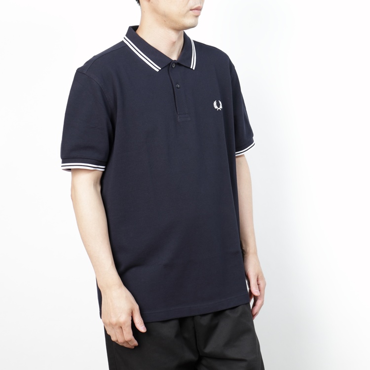 Fred Perry フレッドペリー M3600 238 Navy White White